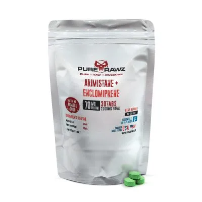 Arimistane + Enclomiphene