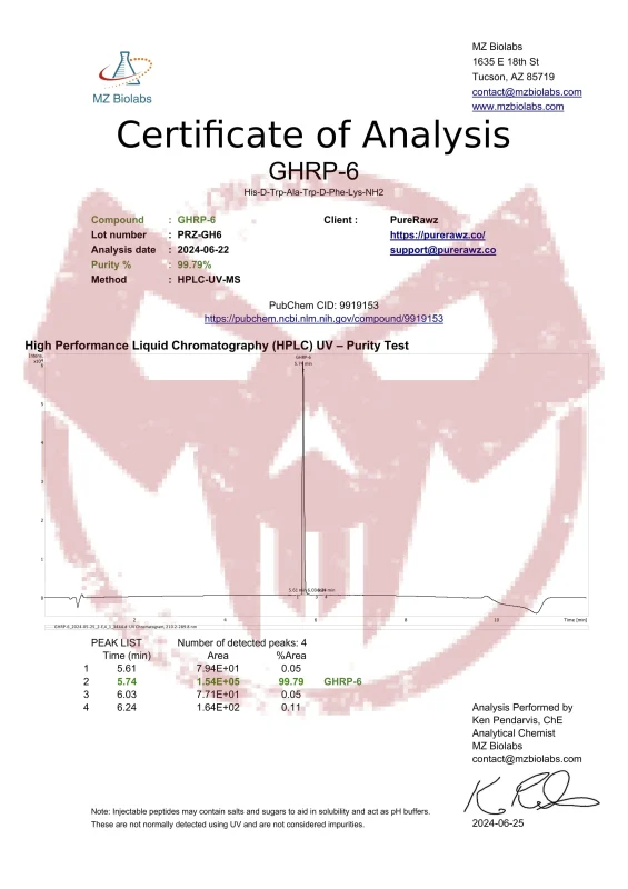 GHRP-6 | Purerawz 1