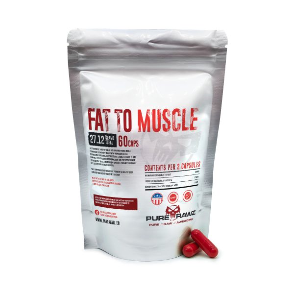 Fat To Muscles 60 Caps | PureRawz
