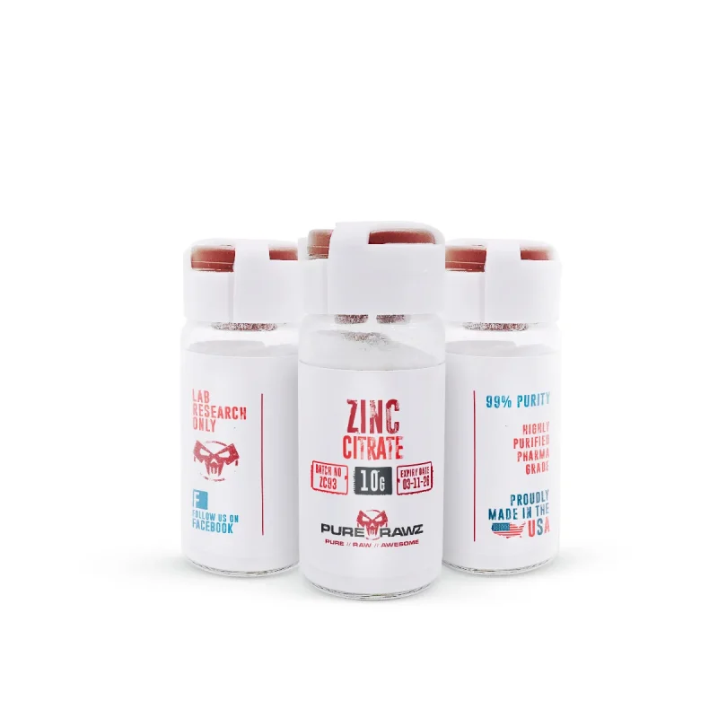 Zinc Citrate For Sale | 3rd Party Tested | Fast Shipping