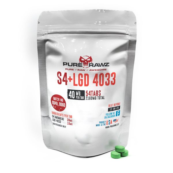 S4AndarineLGD4033 Tabs 54ct Purz