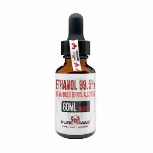 Ethanol Denatured 99.5% | 3rd Party Tested | PureRawz