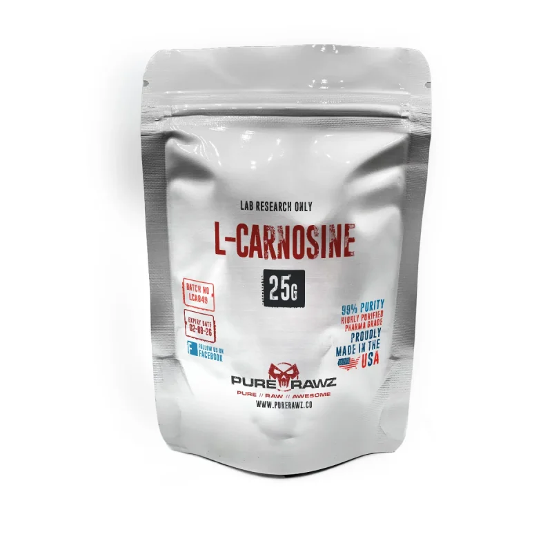 L-Carnosine For Sale | 3rd Party Tested-USA Made | Purerawz