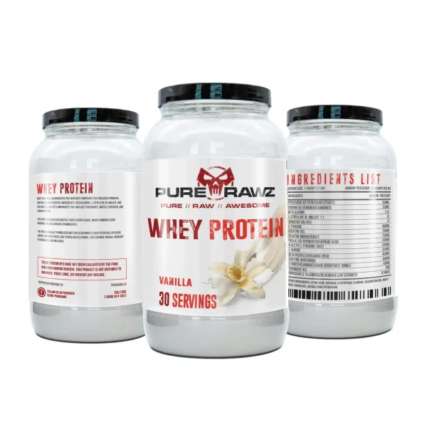 Whey protein vanilla Purz 3