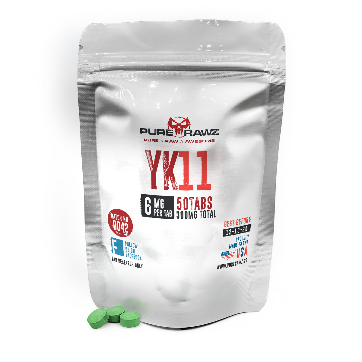 PZ YK11 600mg 50tabs