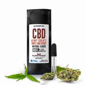 CBD Hemp Isolate Vape Cartridge