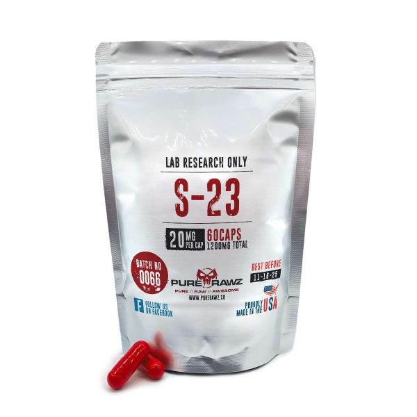 S-23 20 mg 60 capsules - Purerawz