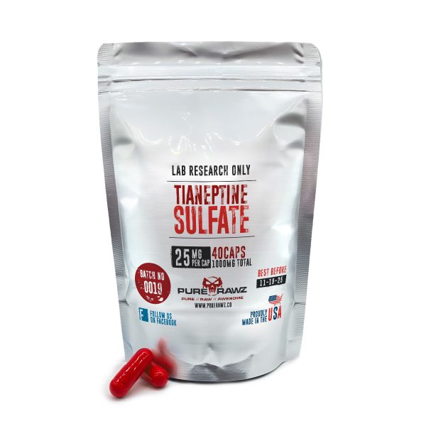 Tianeptine Sulfate 25MG 40Caps
