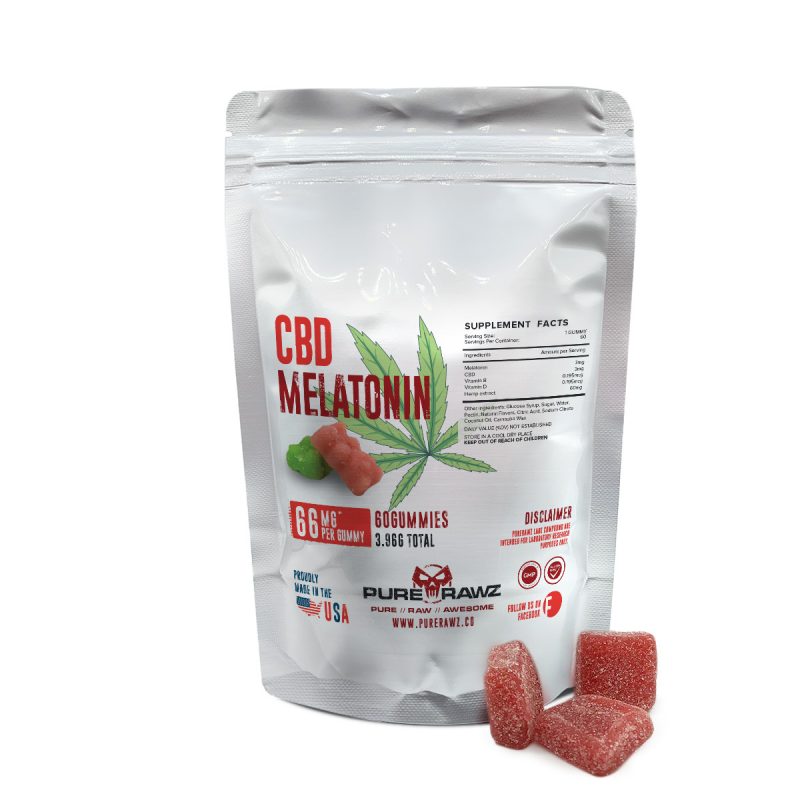 CBD Melatonin Gummies For Sale | Fast Shipping | Purerawz