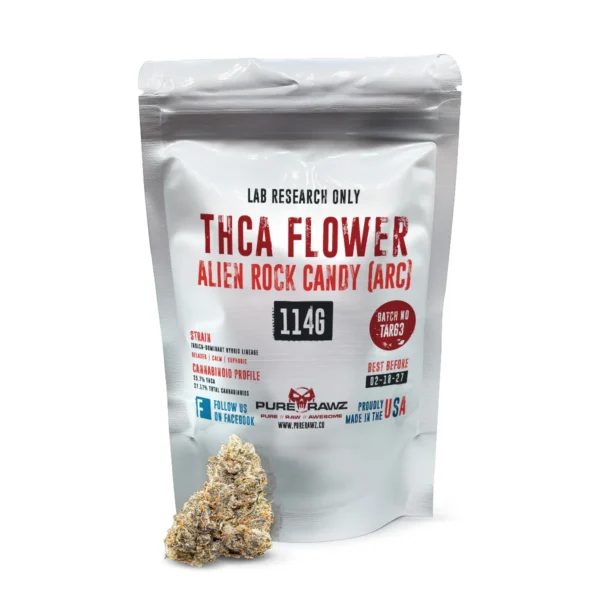 Alien Rock Candy THCa Flower 114g Bag
