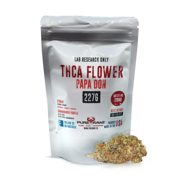 Pappa Don THCa flower 227g