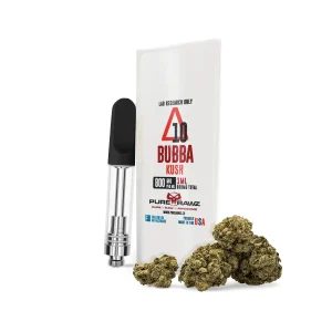 Bubba Kush Delta-10 THC Vape Cartridge | Purerawz