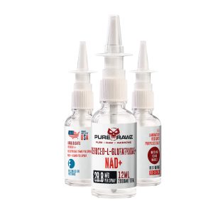 Reduced L-Glutathione + NAD (Nicotinamide Adenine Dinucleotide) Nasal Spray