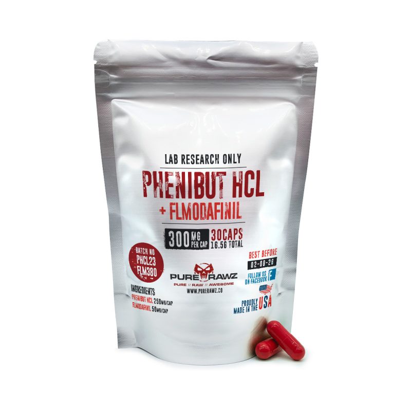 Phenibut HCL + FLModafinil Capsules For Sale at Purerawz