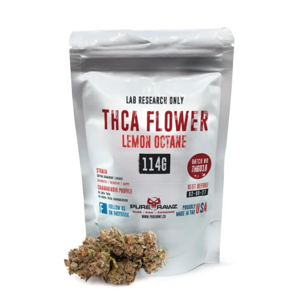 THCa Lemon Octane Flower 114g