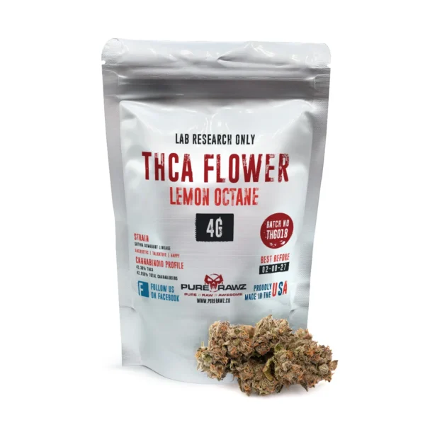 THCa Lemon Octane Flower 4g