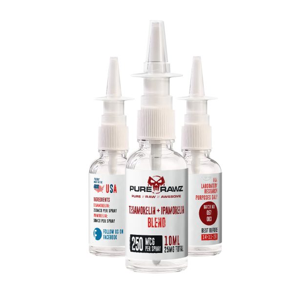Tesamorelin + Ipamorelin Blend-250mcg-10ml-Spray_Purz 3