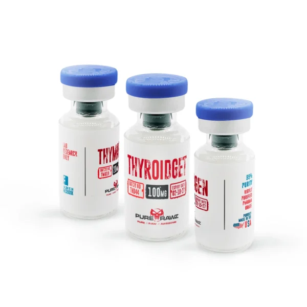 PureRawz Thyroidget 100mg – Research compound for thyroid function studies.