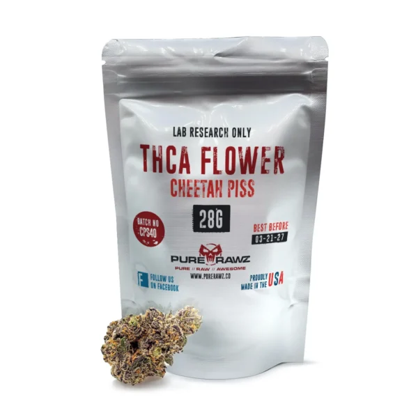 THCA Cheetah Piss 28g by PureRawz | Premium Hemp Extract for Targeted Relief