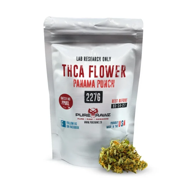 THCA Panma Punch 227g by PureRawz | High-Potency Hemp Extract for Enhanced Relief