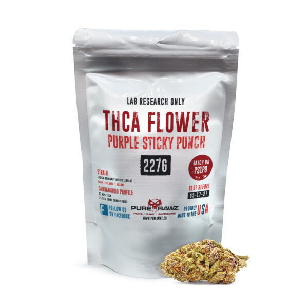 THCa Purple Sticky Punch Flower 227g