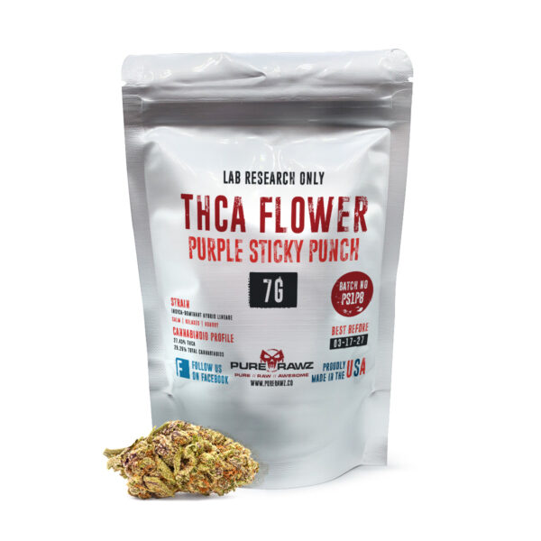 THCa Purple Sticky Punch Flower 7g
