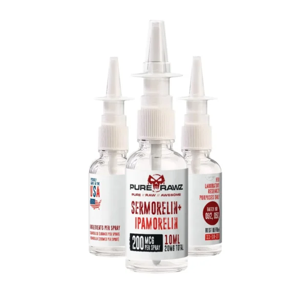 Sermorelin + Ipamorelin Nasal Spray for sale at Purerawz