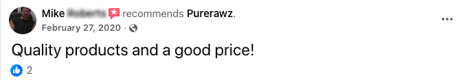 Facebook Reviews